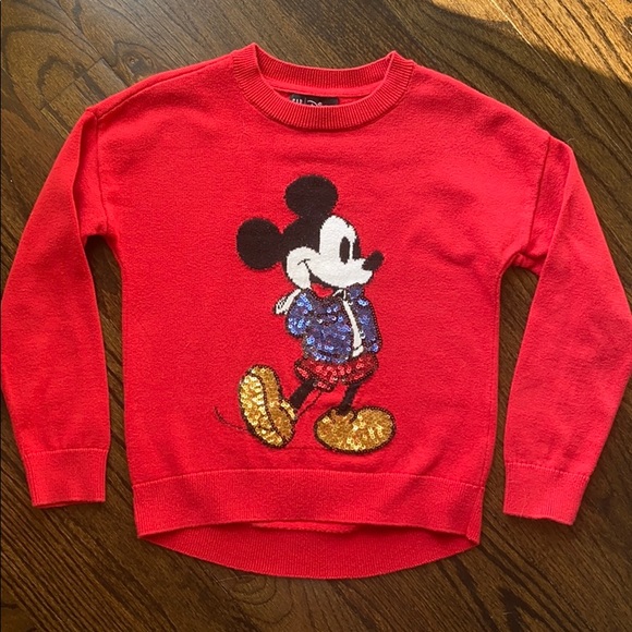 GAP Other - Gap Mickey Mouse red sweater